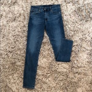 AG The Farrah High-Rise Skinny Ankle